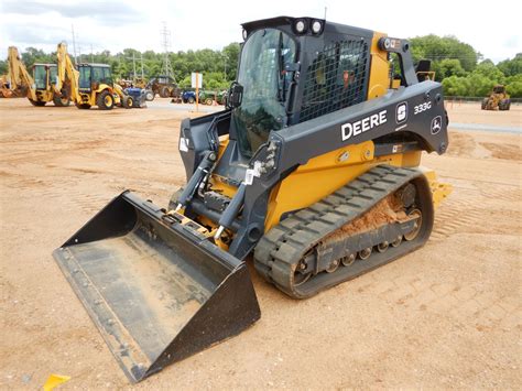 2019 john deere 333g skid steer|john deere 333g track size.